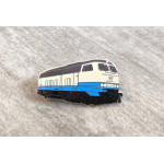 Anstecker Pin Diesellokomotive Diesellok BR 218 395-2 ozeanblau beige DB..