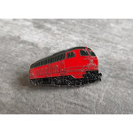 Anstecker Pin Diesellokomotive Diesellok BR 218 395-2 rot DB..