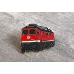 Anstecker Pin Diesellokomotive Diesellok BR 131 081-1 rot beige Ludmilla DR..
