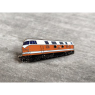 Anstecker Pin Diesellokomotive Diesellok BR 118 663-4 rot weiss DR