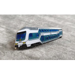 Anstecker Pin Doppelstock Steuerwagen DBbzf 761.2 mintgrün DB..