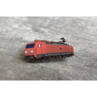 Anstecker Pin Elektrolokomotive Mehrsystemlokomotive BR 189 verkehrsrot DB Anstecker Pin Elektrolokomotive Mehrsystemlokomotive BR 189 verkehrsrot DB