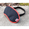 Schlafmaske DB UBK schwarz mit DB-Logo