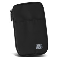 Troika - Organizer-Etui Smart Traveller Reisedokumententasche Kabelorganizer schwarz DB-Logo