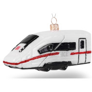 Weihnachtsbaumkugel Christbaumanhänger ICE 4 handgemalt 