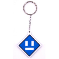 Schlüsselanhänger Rucksackanhänger Signal El 1 "Ausschaltsignal" PLA 44x46x5mm