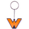Schlüsselanhänger Rucksackanhänger Wartezeichen Signal Ra 11/Ra 11a orange/schwarz PLA 45x30x5 mm