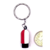 Schlüsselanhänger Rucksackanhänger Ra 12 Grenzzeichen klein 30x15mm