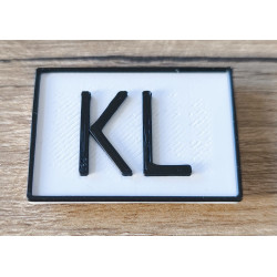 Merkhinweis magnetisch KL 35x25x2mm PLA Merkhinweis magnetisch KL 35x25x2mm PLA