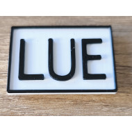 Merkhinweis magnetisch LUE 35x25x2mm PLA Merkhinweis magnetisch LUE 35x25x2mm PLA