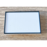 Merkhinweis magnetisch leer weiss 35x25x2mm PLA Merkhinweis magnetisch leer weiss 35x25x2mm PLA