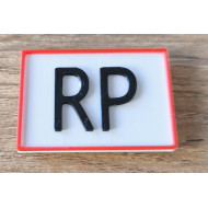 Merkhinweis magnetisch RP 35x25x2mm PLA Merkhinweis magnetisch RP 35x25x2mm PLA