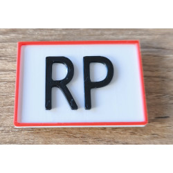 Merkhinweis magnetisch RP 35x25x2mm PLA Merkhinweis magnetisch RP 35x25x2mm PLA