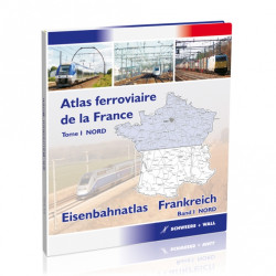 Eisenbahnatlas Frankreich Band 1