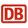 DB Logo gummiertes Abzeichen Klett Rubber Patch - Deutsche Bahn