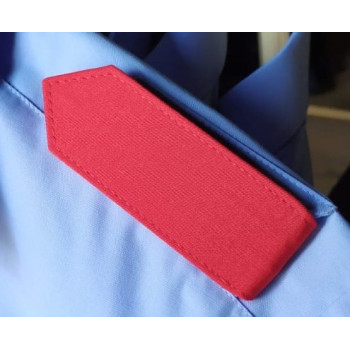 DB Sicherheit Schulterstücke Schulterklappen rot Paar Klett Paar DB Sicherheit Schulterstücke Schulterklappen rot Paar Klett Paar