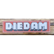 Fahrzeugschild Herstellerschild DIEDAM Aluminium UV-geschĂĽtzt 50,5 x 12,5 cm Repro Fahrzeugschild Herstellerschild DIEDAM Aluminium UV-geschĂĽtzt 50,5 x 12,5 cm Repro