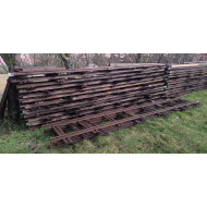 5 Meter Feldbahn Schiene Gleis Gleisjoch 600mm S10 Vignolschienen gebraucht