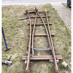 Feldbahn Weiche Kreuzungen Weichenbau nach Wunsch Feldbahn Weiche Kreuzungen Weichenbau nach Wunsch