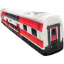 KisFa - Skoda BR 671 CityElefant elektrischer Doppelstock-Triebwagen ZSSK 3D-Plüschkissen Eisenbahn Plüschzug KisFa - Skoda BR 671 CityElefant elektrischer Doppelstock-Triebwagen ZSSK 3D-Plüschkissen Eisenbahn Plüschzug