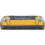 KisFa - Bombardier Traxx AC2 BR 145/185 gelb DB 56x9x14cm Elektrolokomotive 3D-Plüschkissen Eisenbahn Plüschzug