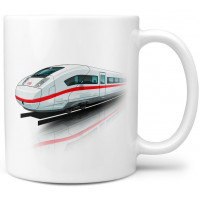 Tasse Kaffeebecher "ICE 4" Keramik 300ml