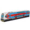 KisFa - Skoda Typ 1Ev BR 471 elektrischer Doppelstock-Triebwagen CD 471 035-6 3D-Plüschkissen Eisenbahn Plüschzug