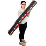 KisFa - Skoda ForCity Alfa 15T Niederflur-Gelenkstrassenbahn 9210 rot grau 130x10x14 cm 3D-Plüschkissen Eisenbahn Plüschzug