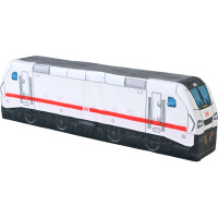 KisFa - Talgo BR 105 ICE L Elektrolokomotive DB 3D-Plüschkissen Eisenbahn Plüschzug