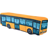 KisFa - Stadtbus IVECO Urbanway gelb 39 cm lang 3D-Plüschkissen