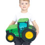 KisFa - Traktor grün 3D-Plüschkissen 40x28x18cm Kissen