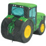 KisFa - Traktor grün 3D-Plüschkissen 40x28x18cm Kissen