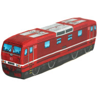 KisFa - Skoda BR 180 004-4 DB bordeauxrot 50x13x8cm Elektrolokomotive 3D-Plüschkissen Eisenbahn Plüschzug