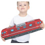 KisFa - Skoda BR 180 004-4 DB bordeauxrot 50x13x8cm Elektrolokomotive 3D-Plüschkissen Eisenbahn Plüschzug KisFa - Skoda BR 180 004-4 DB bordeauxrot 50x13x8cm Elektrolokomotive 3D-Plüschkissen Eisenbahn Plüschzug