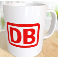 Tasse Kaffeebecher mit "DB" - Keks (Deutsche Bahn) Keramik 500ml Tasse Kaffeebecher mit "DB" - Keks (Deutsche Bahn) Keramik 500ml