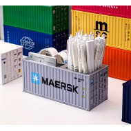 GF 20ft Container Stiftebox Büro Aufbewahrung 1:30 grau "MAERSK"