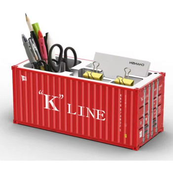 ZC 20ft Container Stiftebox Büro Aufbewahrung 1:30 rot "K-Line"