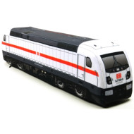 KisFa - E-Lok Bombardier Traxx 147 568-0 IC Intercity DB AG 53 cm lang 3D-Plüschkissen Lokomotive Eisenbahn