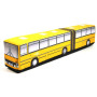 KisFa - Ikarus 280 Gelenkbus orange-gelb Falttüren 60,5 cm lang 3D-Plüschkissen Omnibus