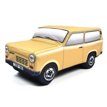 KisFa - Trabant 1.1 Kombi Universal braun Plüschkissen 30x12x13cm Kissen KisFa - Trabant 1.1 Kombi Universal braun Plüschkissen 30x12x13cm Kissen