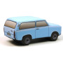 KisFa - Trabant 601 Kombi hellblau Plüschkissen 30x12x13cm Kissen