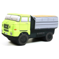 KisFa - IFA W50L Dreiseitenkipper grün 31 cm lang 3D-Plüschkissen LKW 