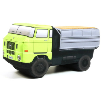 KisFa - IFA W50L Dreiseitenkipper grün 31 cm lang 3D-Plüschkissen LKW KisFa - IFA W50L Dreiseitenkipper grün 31 cm lang 3D-Plüschkissen LKW