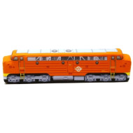 KisFa - Diesellok NOHAB AA16 M61 019 MAV orange 49 cm lang 3D-Plüschkissen Lokomotive Eisenbahn