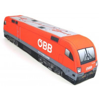 KisFa - E-Lok Siemens EuroSprinter/Taurus 1116 021-5 ÖBB 54 cm lang 3D-Plüschkissen Lokomotive Eisenbahn KisFa - E-Lok Siemens EuroSprinter/Taurus 1116 021-5 ÖBB 54 cm lang 3D-Plüschkissen Lokomotive Eisenbahn