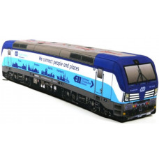 KisFa - E-Lok Siemens Vectron 193 293-8 CD/ELL IC 53,5 cm lang 3D-Plüschkissen Lokomotive Eisenbahn