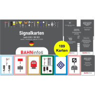 Signalkarten Eisenbahnsignale Deutschland - Set mit 189 Lernkarten gemäß DB Ril 301 Signalbuch / ESO