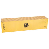 MM 40ft Dry Highcube Container Seecontainer 1:87 gelb "MSC" H0 HO