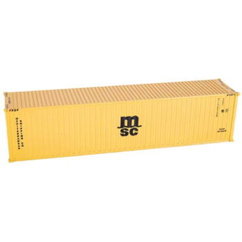 MM 40ft Dry Highcube Container Seecontainer 1:87 gelb "MSC" H0 HO