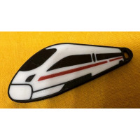 Schlüsselanhänger Rucksackanhänger ICE 3 PLA 74x32x3mm Schlüsselanhänger Rucksackanhänger ICE 3 PLA 74x32x3mm